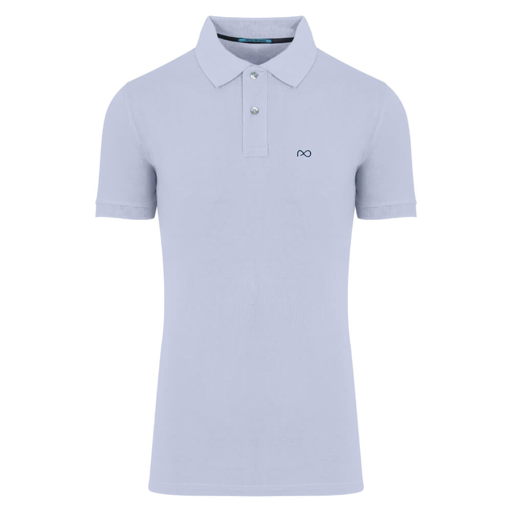Men > Ένδυση > Ανδρικές Μπλούζες Polo Essential Polo Pique Λευκό 100% Cotton (Regular Fit)