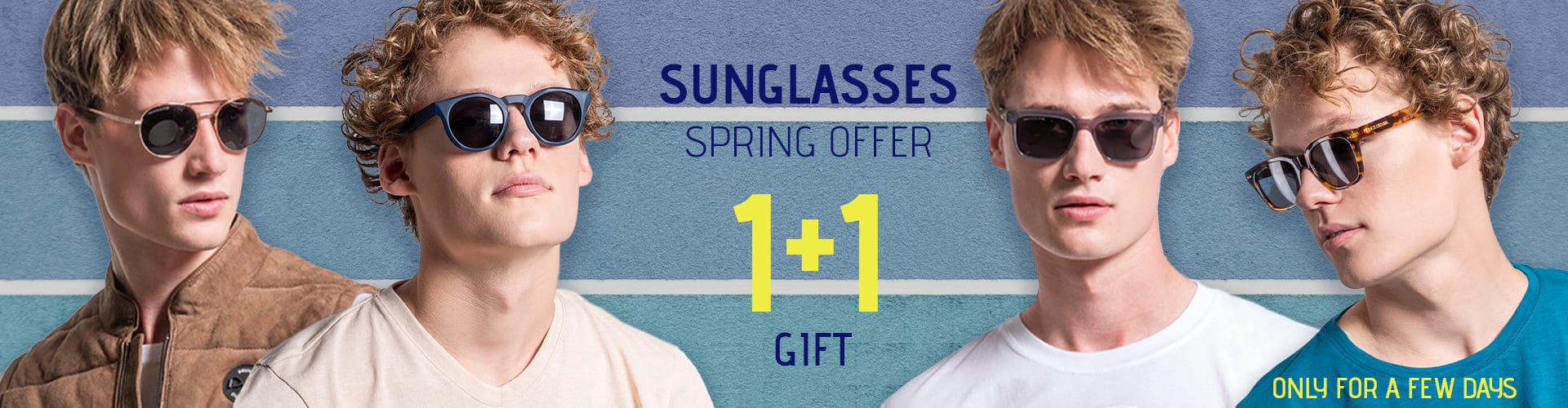 Prince Oliver Sunglasses 1+1 Gift