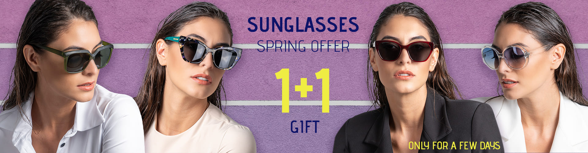 Prince Oliver Sunglasses 1+1 Gift