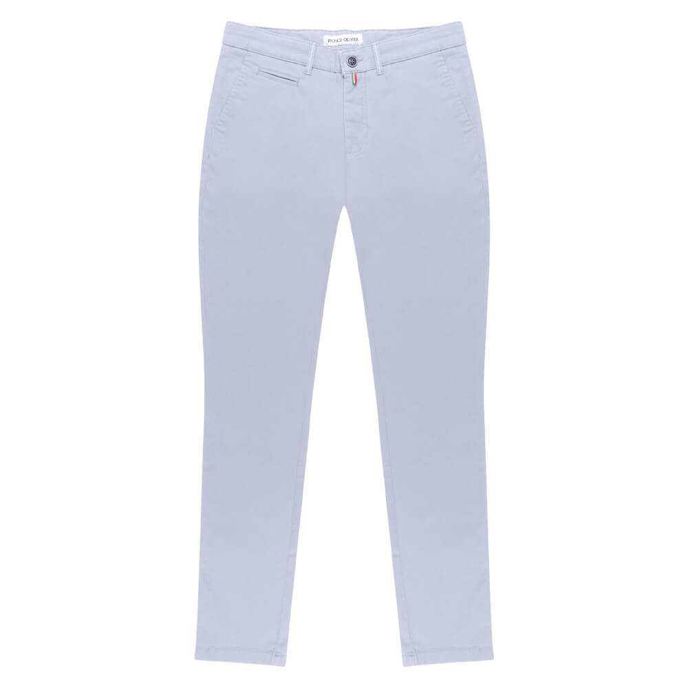 Ανδρικά Παντελόνια και Chinos > Men > Ένδυση Premium Chino Λευκό All Season (Modern Fit)