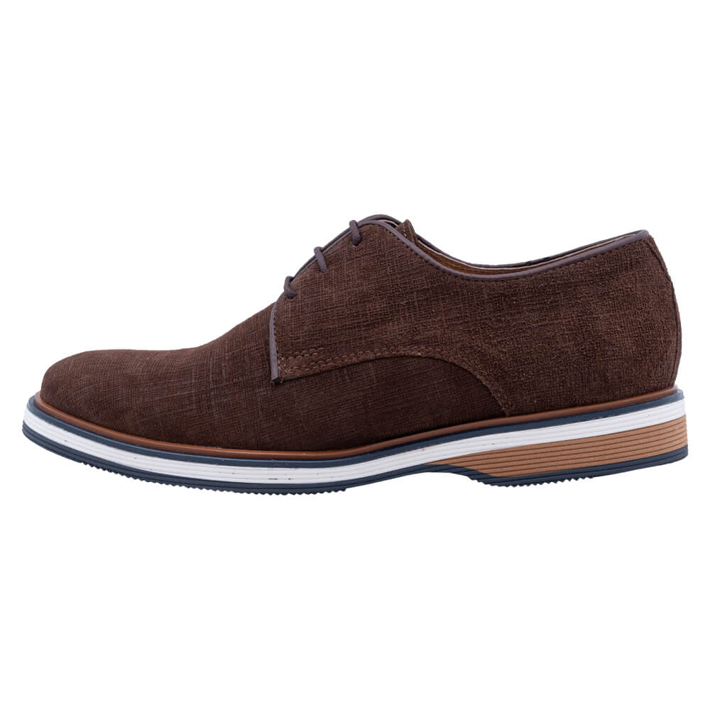 Winter Sales Man > Men > Ανδρικά Παπούτσια Prince Oliver Derby Καφέ Leather Shoes