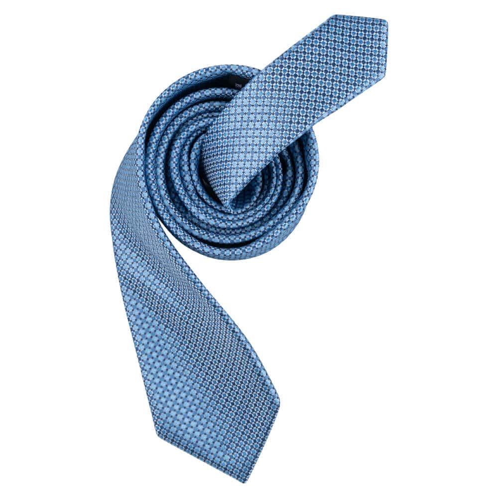Men > Ανδρικά Αξεσουάρ > Γραβάτες/Παπιγιόν Prince Oliver Γραβάτα Γαλάζια Με Μικροσχέδιο (Φάρδος 7 cm)