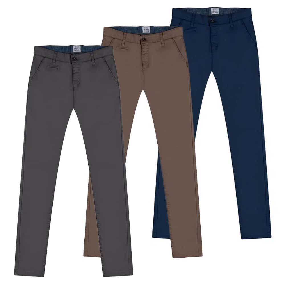 Hot Combo Chinos > Men > Ένδυση Σετ Chinos Ανθρακί/Καμηλό/Μπλε Σκούρο