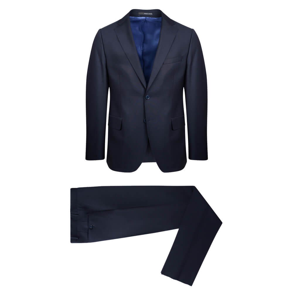 Men > Ένδυση > Ανδρικά Κοστούμια Prince Oliver Κοστούμι Μπλε Σκούρο 100% Wool Super 120s (Modern Fit)