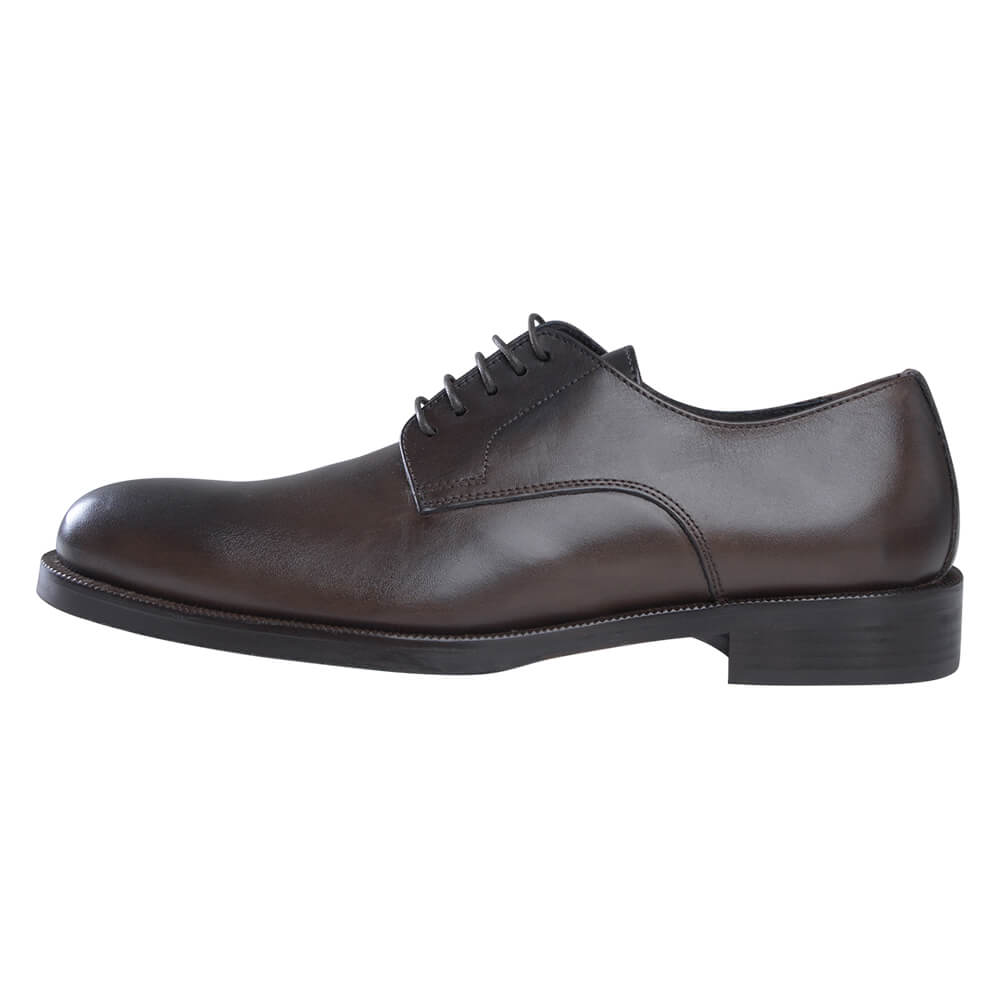 Formal Ανδρικά Παπούτσια > Men > Ανδρικά Παπούτσια Prince Oliver Derby Καφέ Σκούρο Leather Shoes