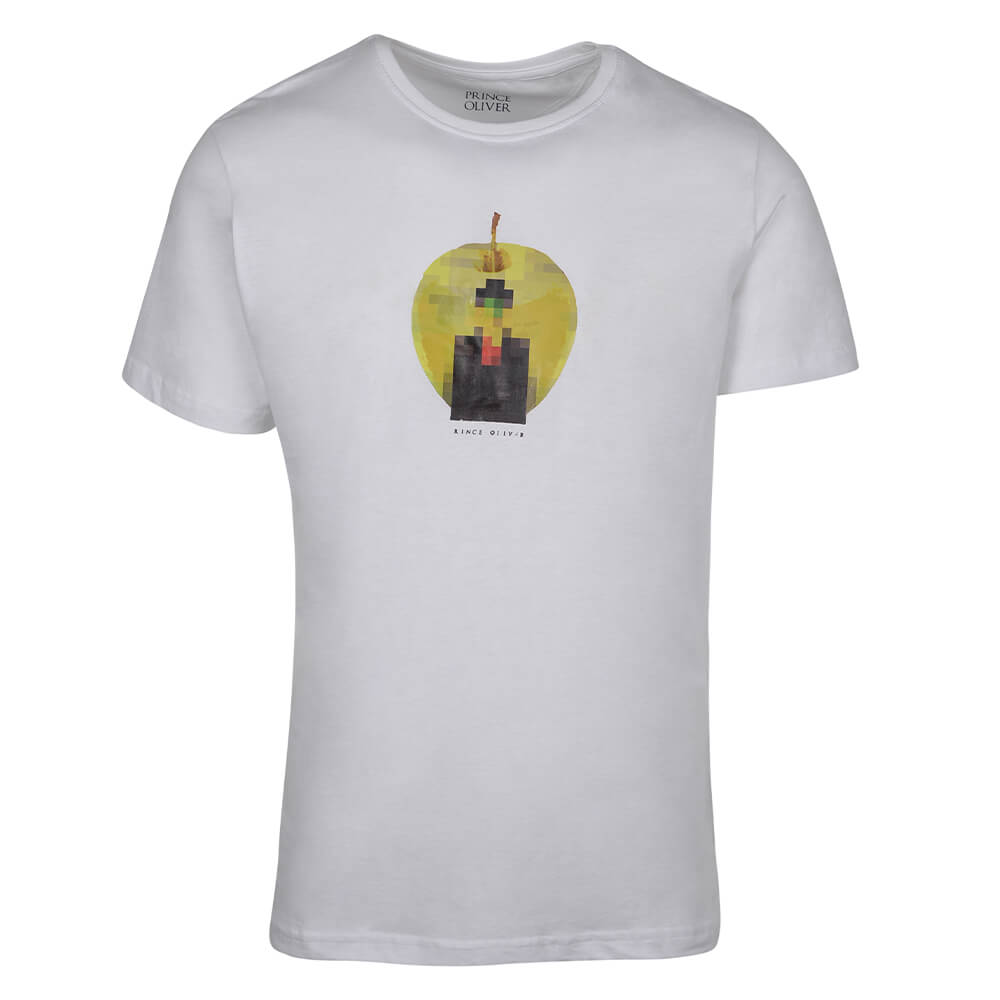 T-Shirt Λευκό Round Neck 100% Cotton (Modern Fit) φωτογραφία