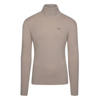 Prince Oliver Turtleneck Beige (Modern Fit)