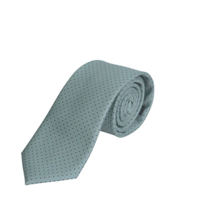 Prince Oliver Polka Dot Tie Green (Width 7 cm)