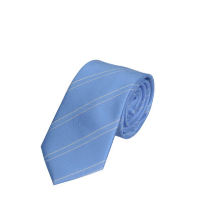Prince Oliver Striped Ciel Tie (Width 7 cm)