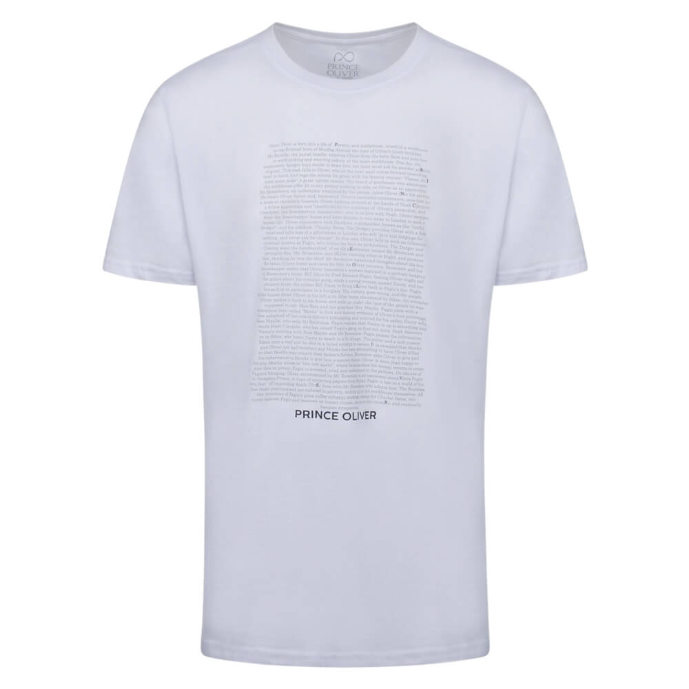 Men > Ένδυση > Ανδρικά T-Shirts Brand New Τ-Shirt Λευκό 100% Cotton (Modern Fit)