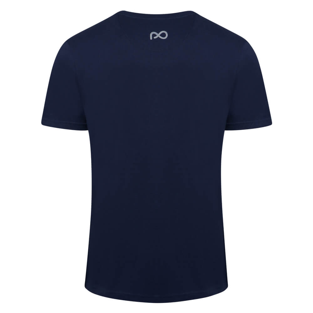Brand New Τ-Shirt Μπλε Σκούρο 100% Cotton (Modern Fit) φωτογραφία