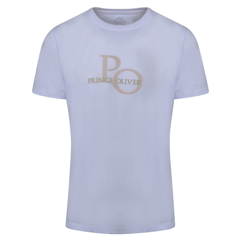Men > Ένδυση > Ανδρικά T-Shirts Brand New Τ-Shirt Λευκό 100% Cotton (Modern Fit)