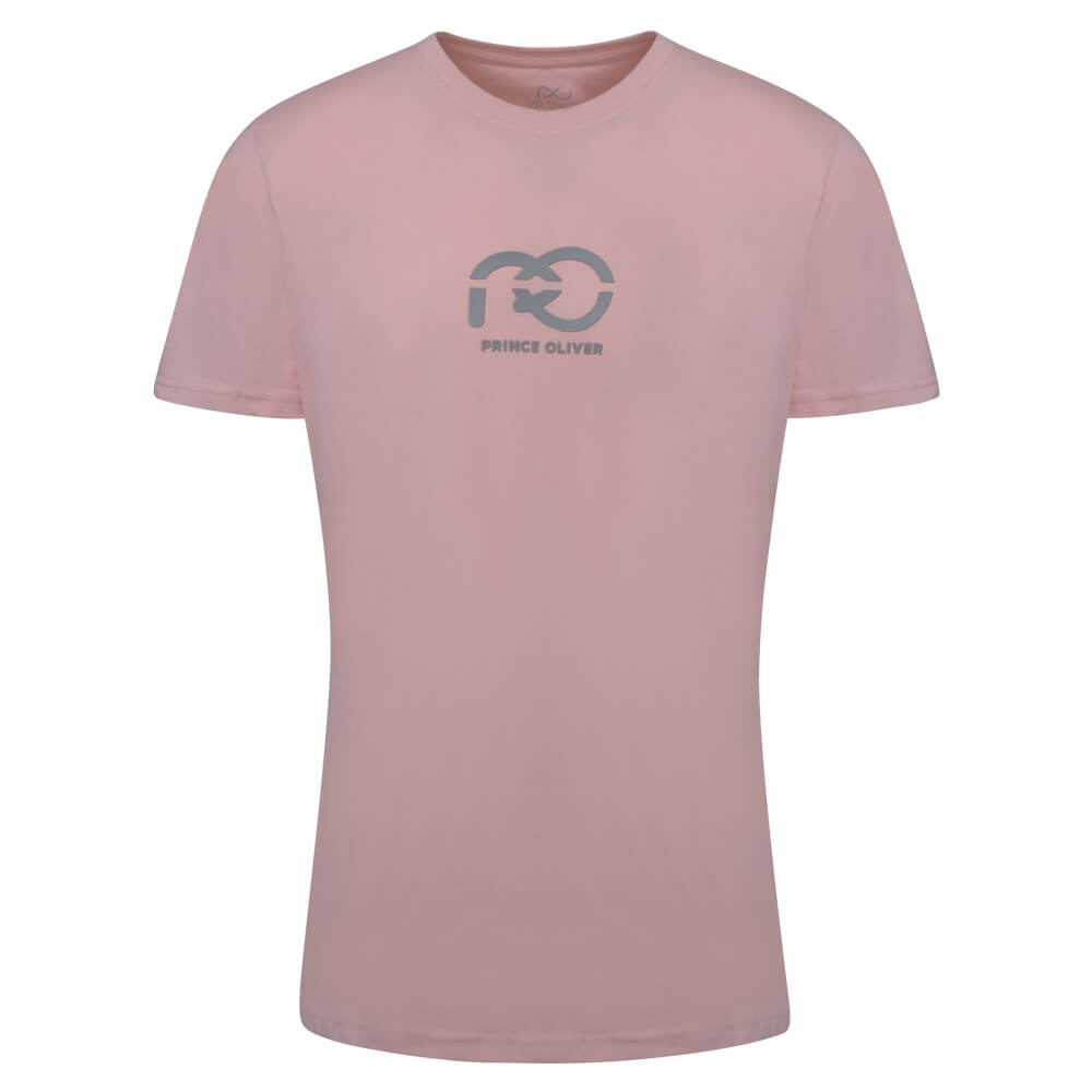Men > Ένδυση > Ανδρικά T-Shirts Brand New Τ-Shirt Ροζ 100% Cotton (Modern Fit)