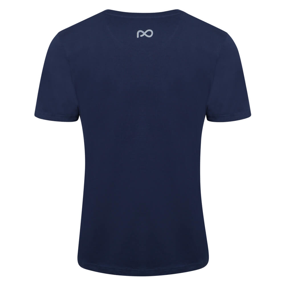 Brand New Τ-Shirt Μπλε Σκούρο 100% Cotton (Modern Fit) φωτογραφία