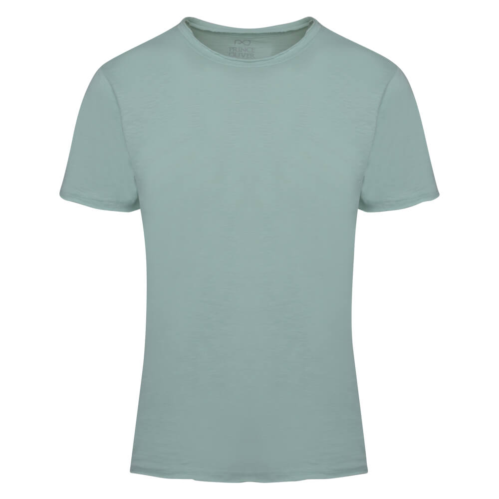 Men > Ένδυση > Ανδρικά T-Shirts Brand New T-Shirt Mint 100% Cotton (Modern Fit)