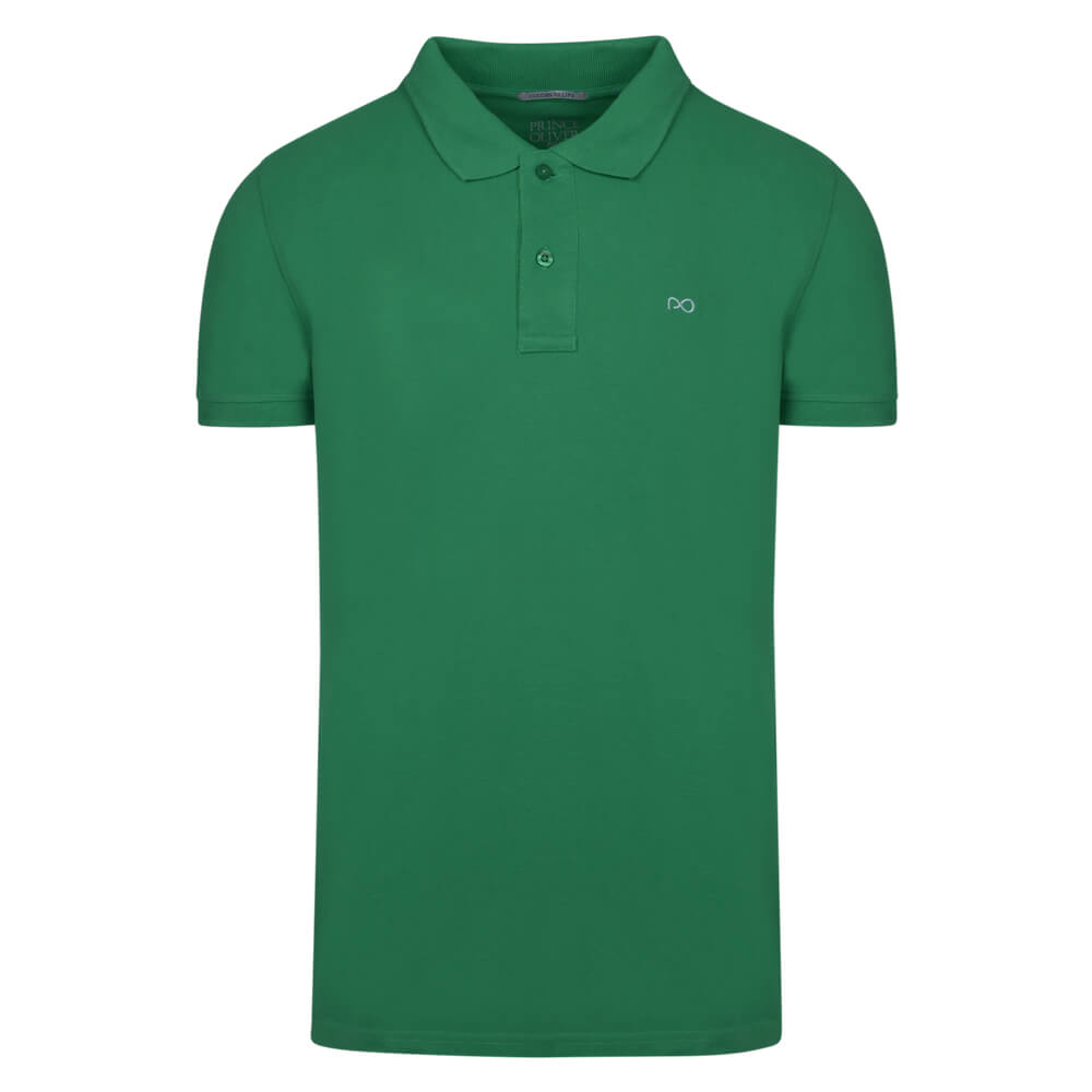 Men > Ένδυση > Ανδρικές Μπλούζες Polo Brand New Polo Double Pique Πράσινο 100% Cotton (Regular Fit)