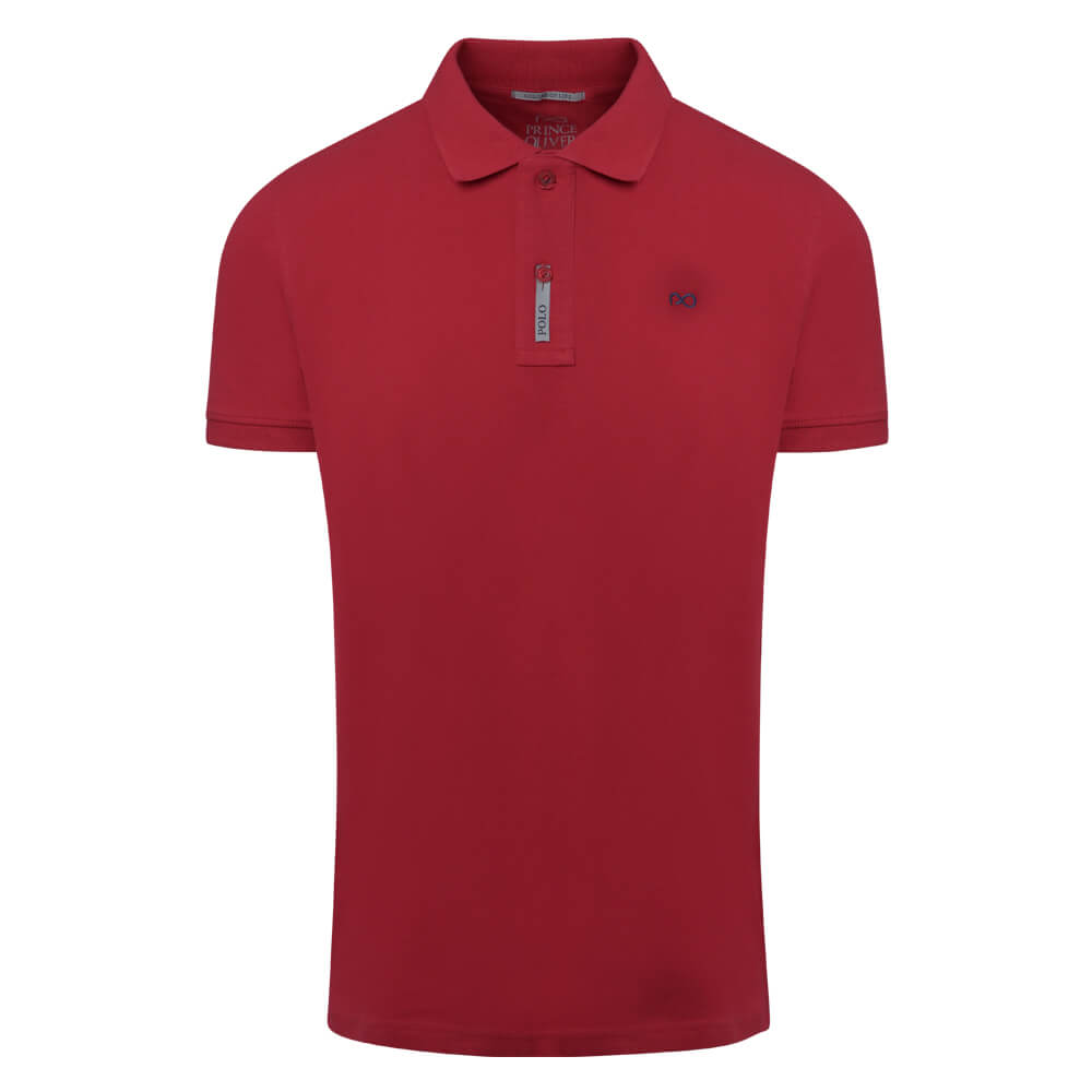 Men > Ένδυση > Ανδρικές Μπλούζες Polo Brand New Polo Double Pique Κόκκινο 100% Cotton (Regular Fit)