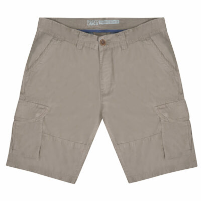 Bermuda Cargo Beige 100% Cotton (Modern Fit)