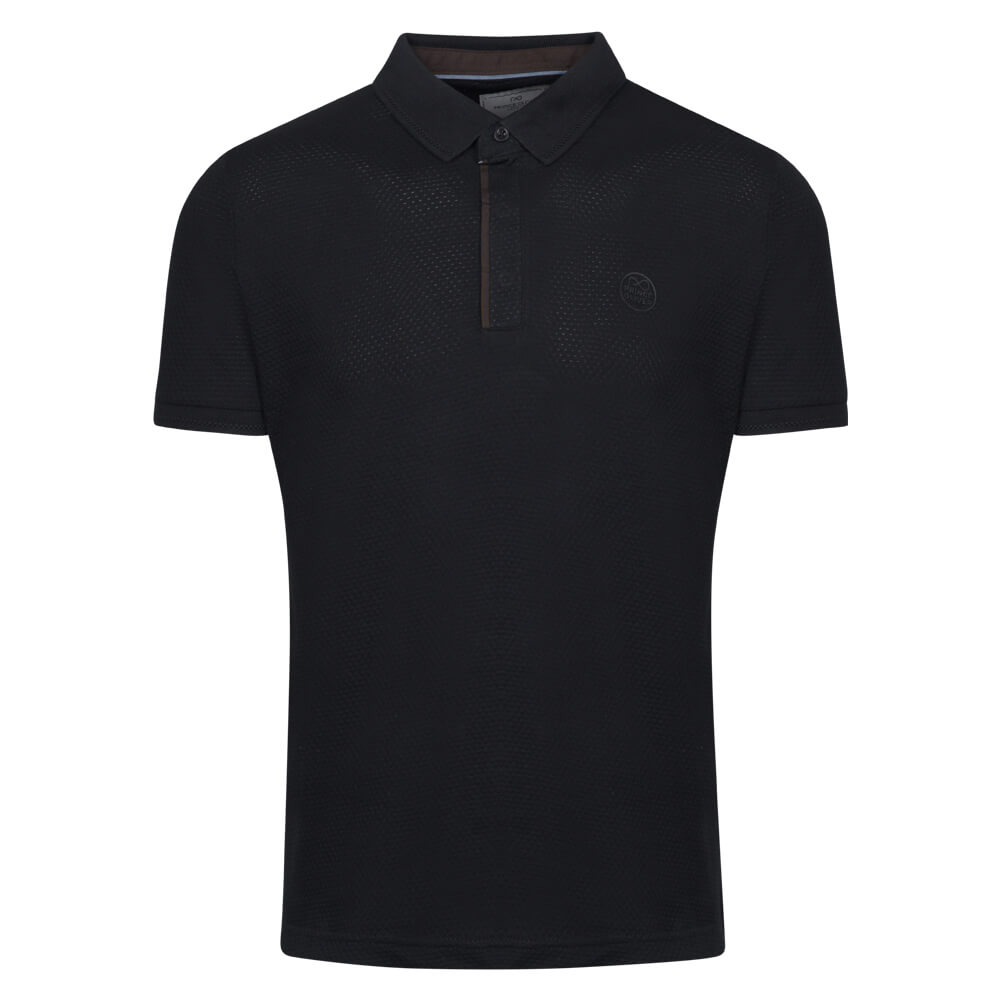 Men > Ένδυση > Ανδρικές Μπλούζες Polo Premium Polo Μαύρο 100% Cotton (Modern Fit)
