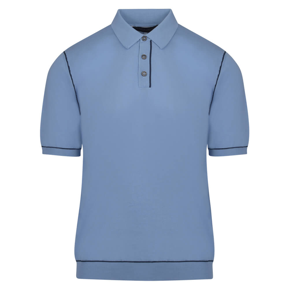 Men > Ένδυση > Ανδρικές Μπλούζες Polo Superior Limited Edition Polo Σιέλ