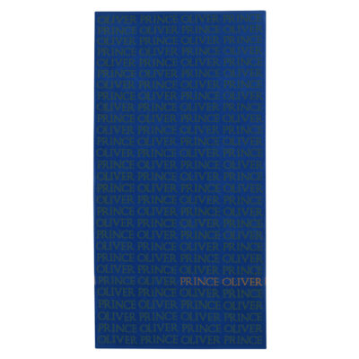 Deluxe Velour Jacquard Logo Beach Towel 180×90 cm Blue/Green