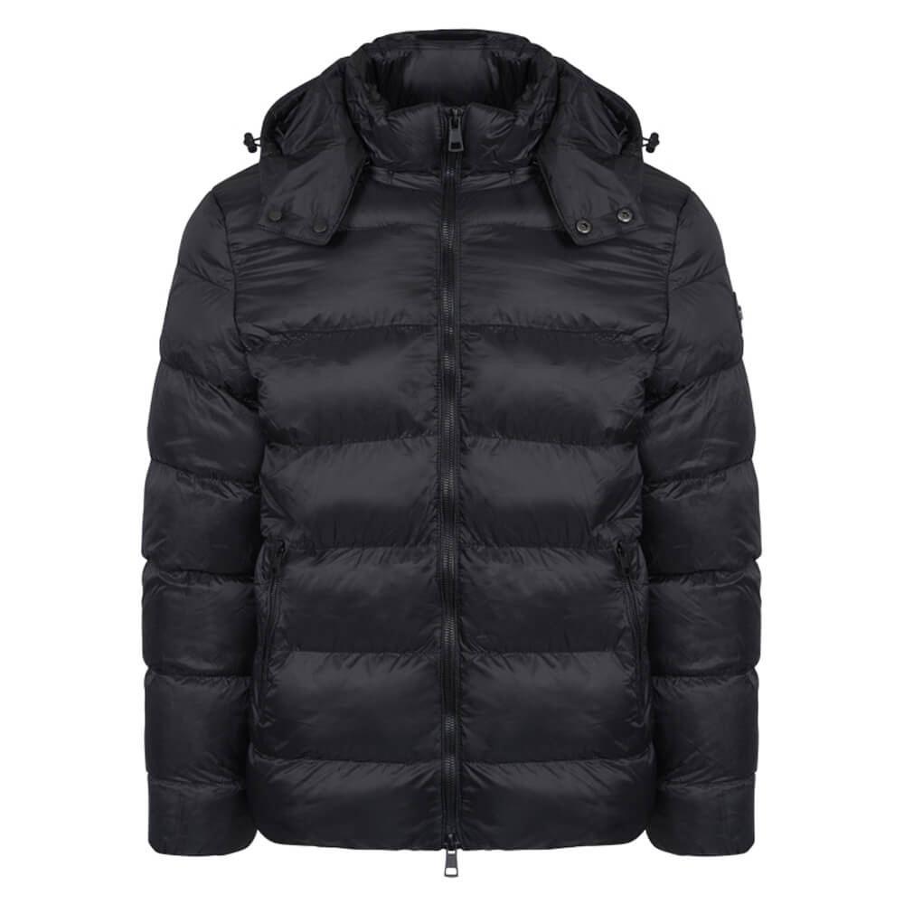 Ανδρικά Πανωφόρια > Men > Ένδυση Puffer Short Jacket Μαύρο (Modern Fit)