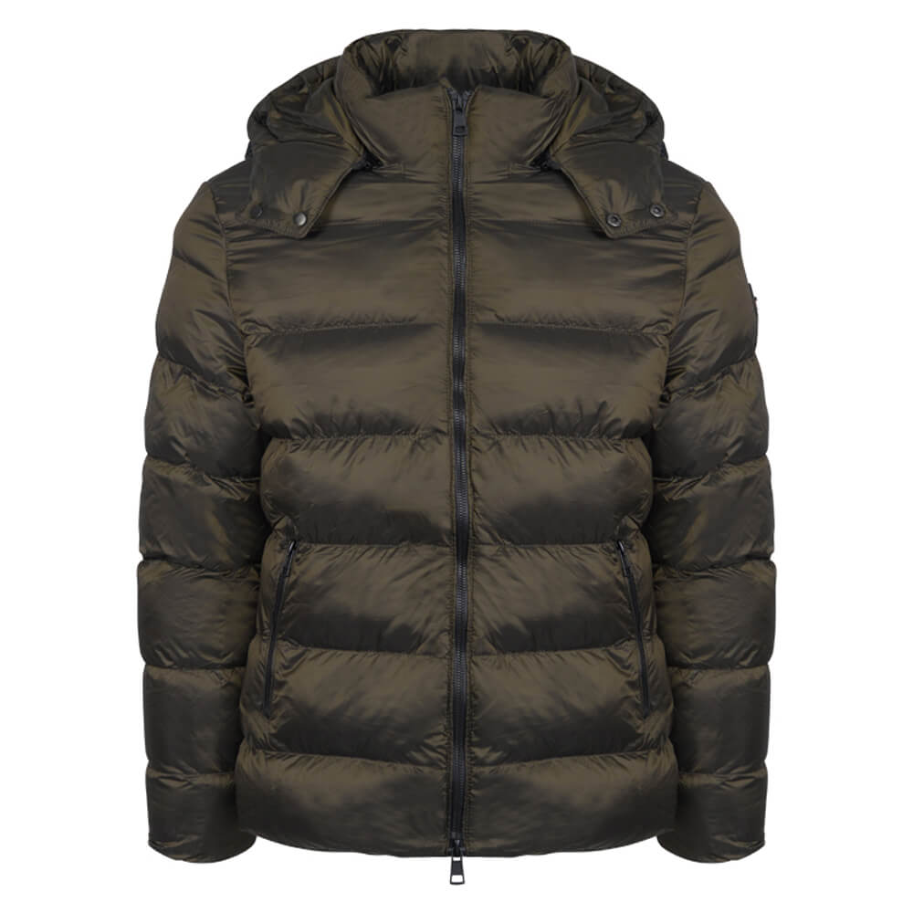 Ανδρικά Πανωφόρια > Men > Ένδυση Puffer Short Jacket Πράσινο (Modern Fit)