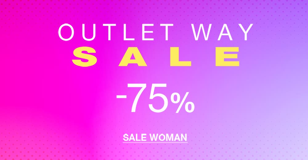 woman sale banner mobile