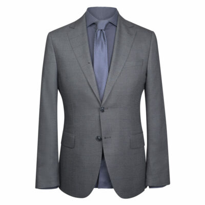 Prince Oliver Plaid Jacket Gray (Modern Fit)