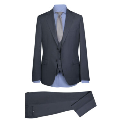 Prince Oliver Three-Piece Suit with Vest Gray (Modern Fit)