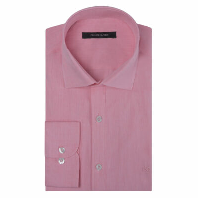 Prince Oliver Oxford Πουκάμισο Ροζ (Modern Fit)