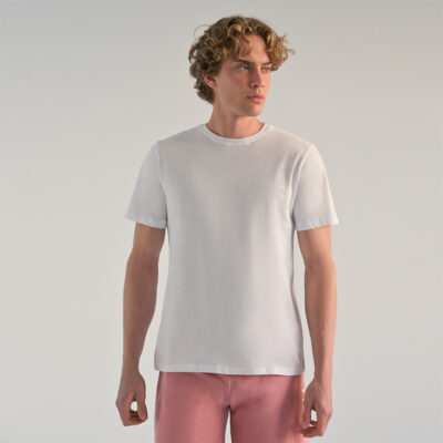 Brand New Flame T-Shirt White 100% Cotton (Modern Fit)