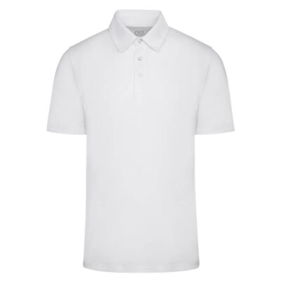 Prince Oliver Ocean Tec Polo White NEW PRICE (Modern fit)