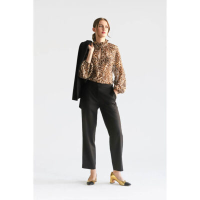 Prince Oliver Women's Fabric Pants Black