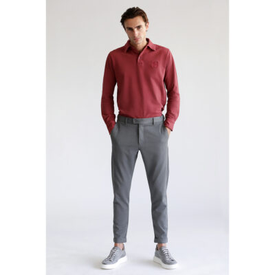 Prince Oliver Fabric Pants Gray (Comfort Fit)