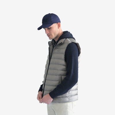 ジャケット・アウター moripn. Frill tailored vest / gray テーラード ジャケット メンズ ウール ウール混長袖テーラード