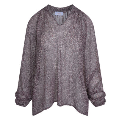 Women's Ecru Leopard Shirt