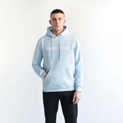 Ciel Hooded Sweatshirt with Contrast Logo in Relax Fit