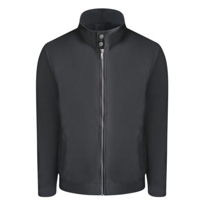 Windproof Jacket Black Modern Fit