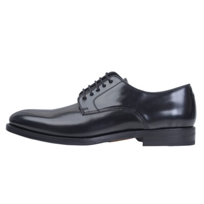 Leather Derby Shoes Black