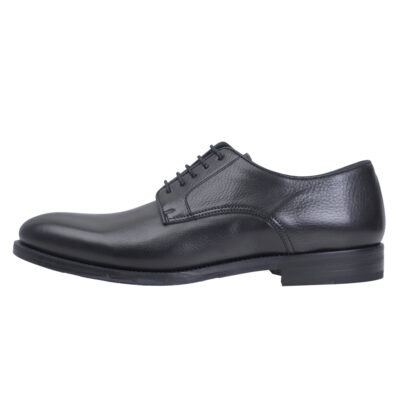 Leather Derby Shoes Black