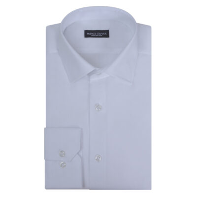 Superior Shirt White in Cotton Modern Fit