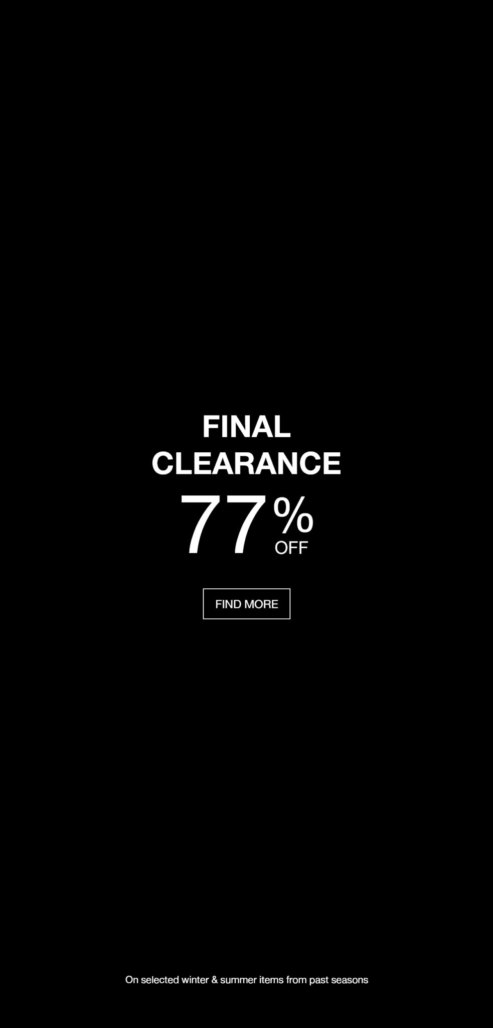 Final Clearance mobile ENG