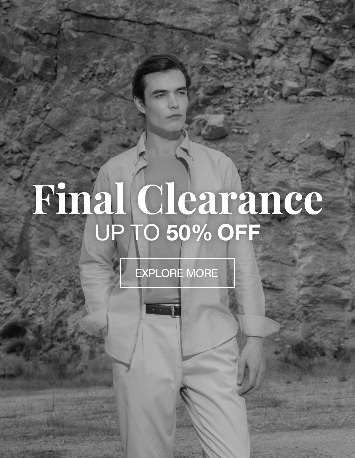 Final Clearance banner