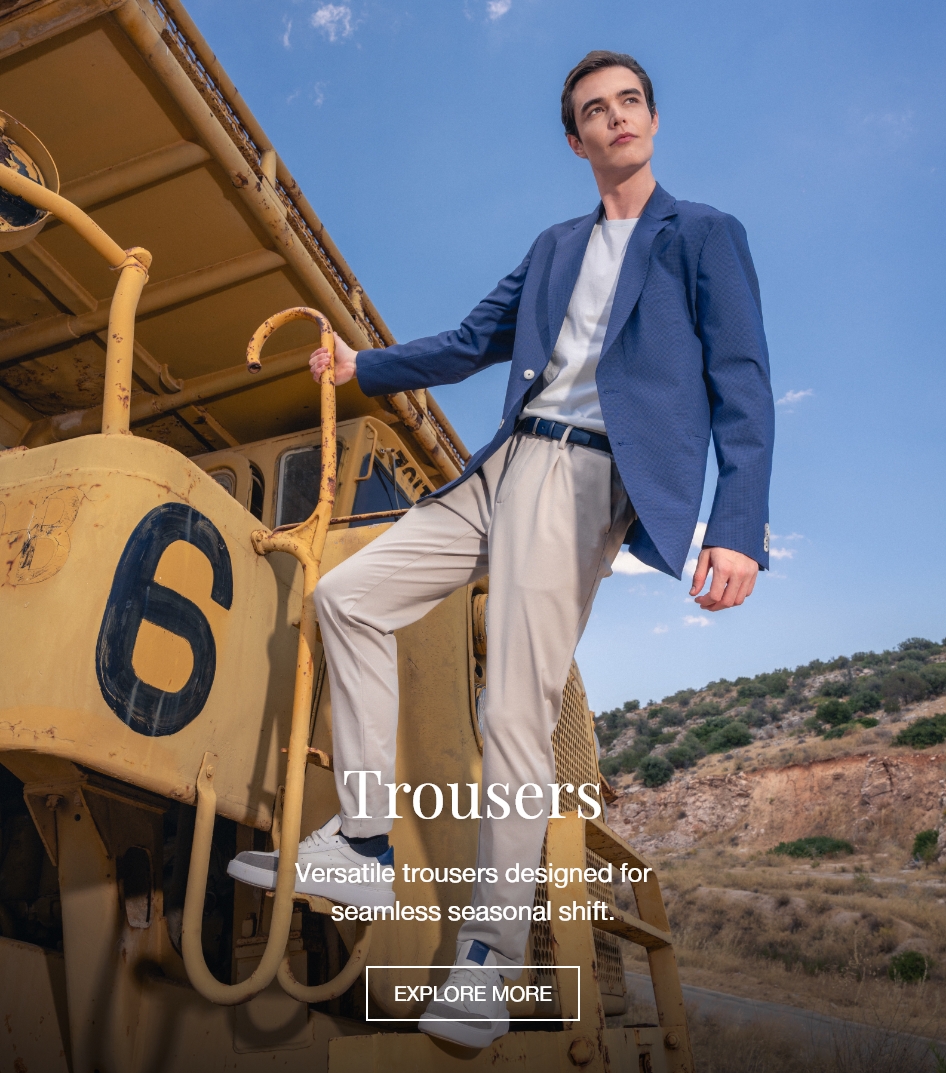 Trousers banner